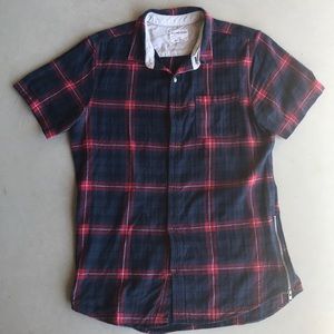 PacSun On The Byas Short Sleeve Button Up shirt